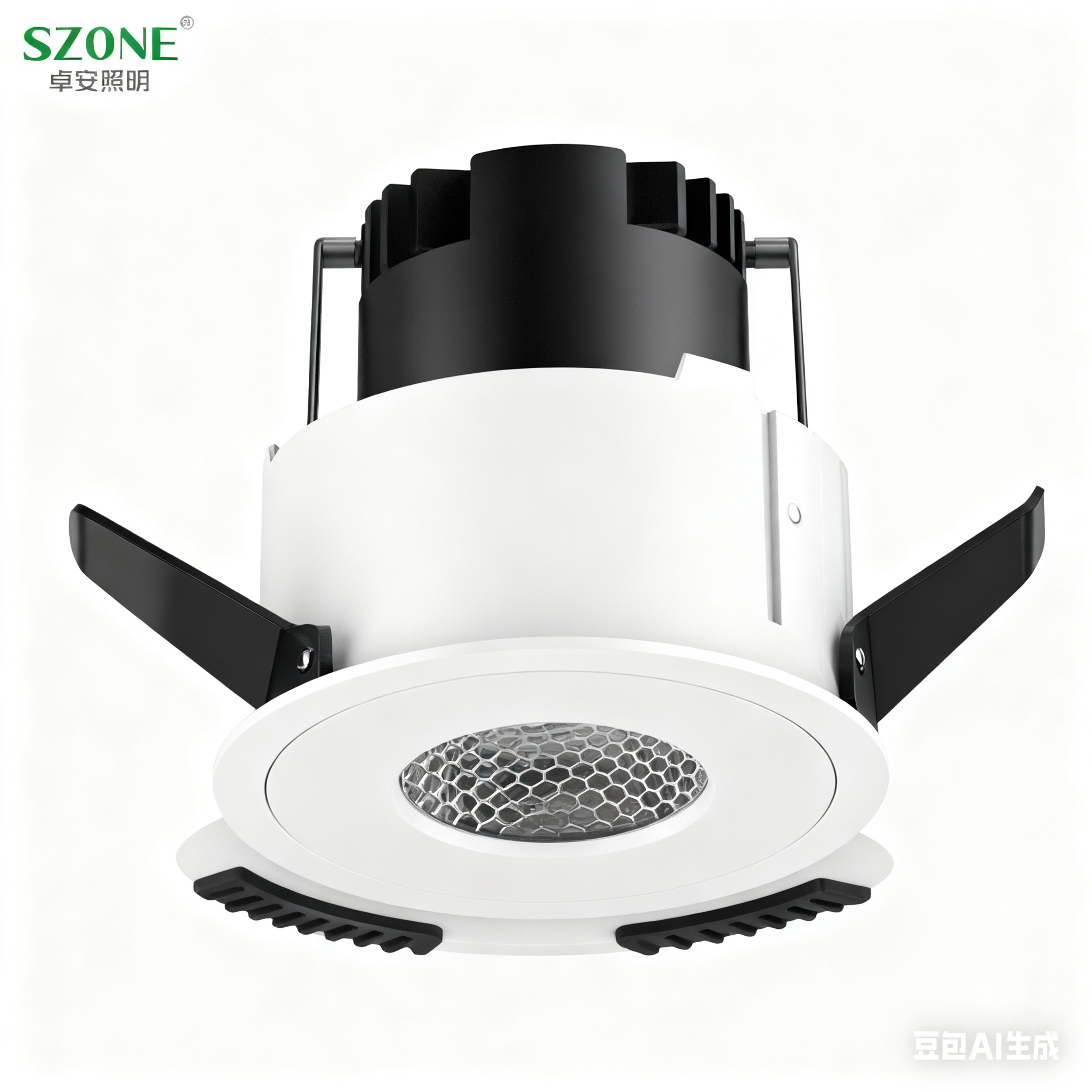 Zhuo'an Lighting Embedded Round LED Downlight